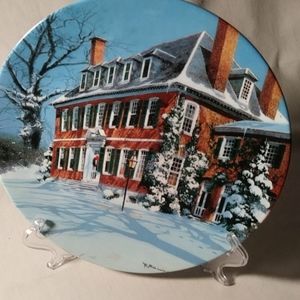 Knowles China Plate "The Georgian" Decorative Plate